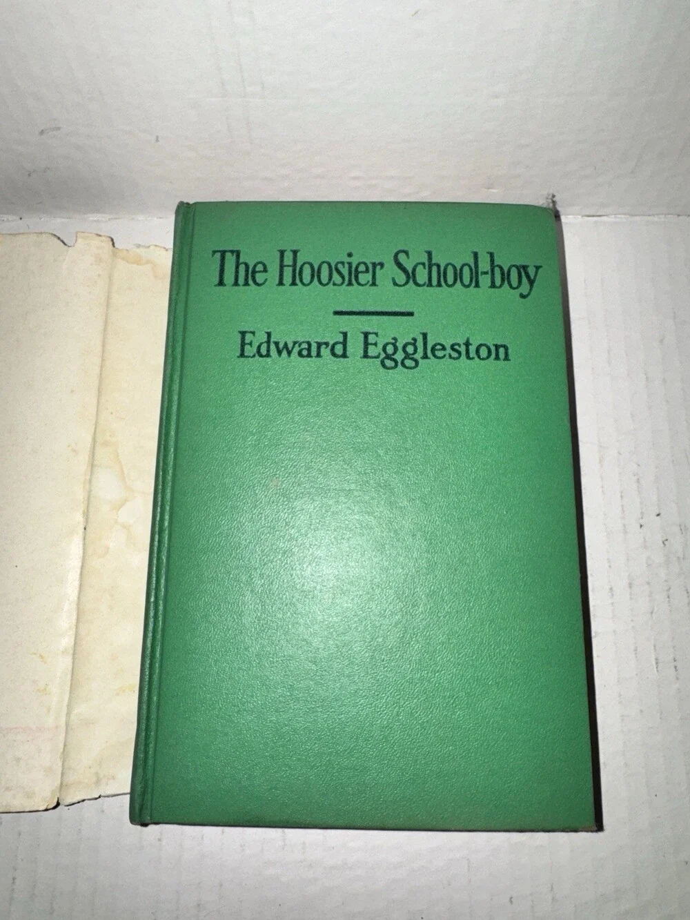 Vintage The Hoosier School-Boy Edward Eggleston Grosset Dunlap Hardcover DJ
